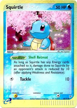 Team Magma v Aqua Squirtle #46/95 reverse holo